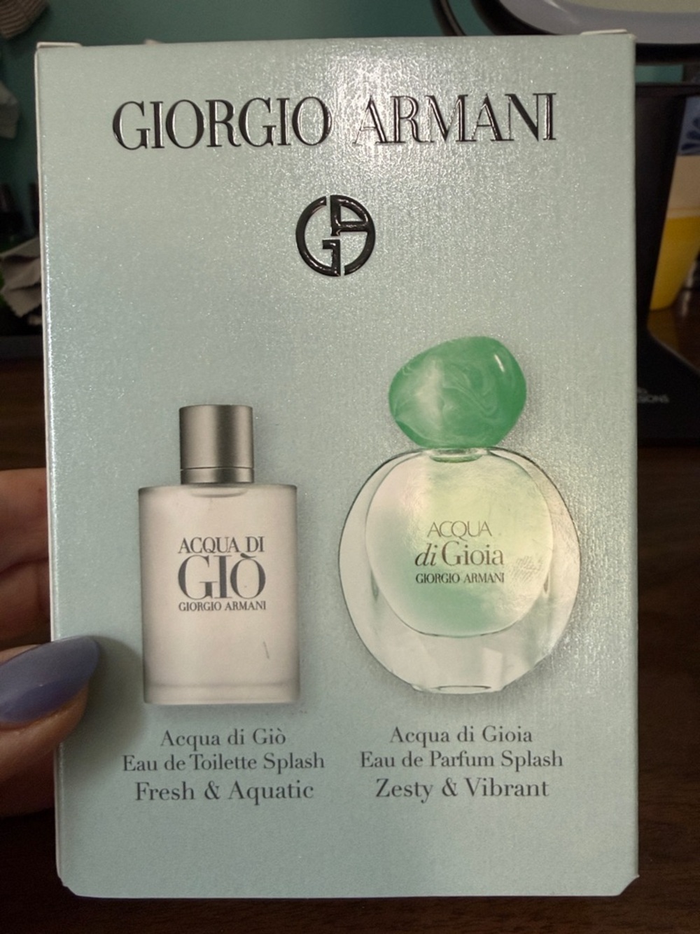 Giorgio Armani Mini Perfume Set ✨